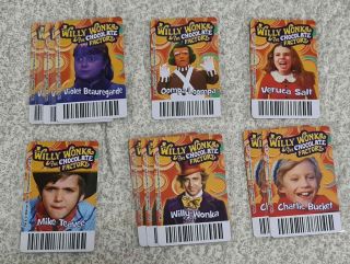 11 Willy Wonka & The Chocolate Factory Arcade Cards Willy Wonka And With Repeat