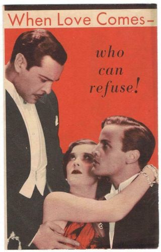 The Lady Refuses (1931) Betty Compson Rko Movie Herald