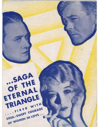 Three Who Loved Betty Compson 1931 Rko Movie Herald