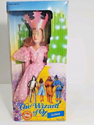 Wizard Of Oz Doll Glinda Good Witch 50th Anniversary1988 Vintage Nib