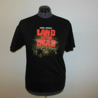 Promotional Movie T Shirt From Land Of The Dead 2005 Movie Size L