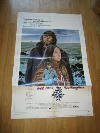 Sailor Who Fell From Grace With The Sea 1976 Kris Kristofferson Poster
