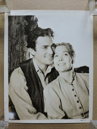 Jane Wyman And Gregory Peck Studio Portrait Photo 1946 The Yearling