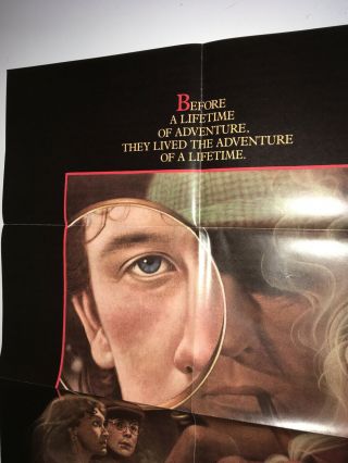 YOUNG SHERLOCK HOLMES Vintage Movie Poster 1985 Nicholas Rowe Amblin Mystery 3