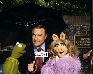 Gene Kelly With Kermit The Frog And Miss Piggy On Tv 