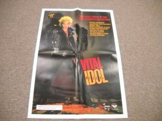 Vital Billy Idol 36x24,  Vestron Poster