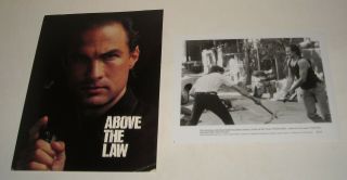 1988 Above The Law Promo Movie Press Kits 13 Photos Steven Seagal Pam Grier