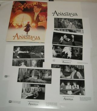 1997 Anastasia Promo Movie Press Kit 5 Photos Don Bluth Animated