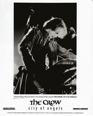 The Crow City Of Angels 8x10 Photo Vincent Perez 1996