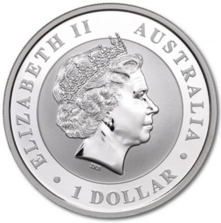 2017 Australia Silver Kookaburra GEM 1 oz Coin • In Capsule • (BU) 2