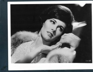 Nancy Berg Stylish Eyes Pose Portrait In Fail Safe 1964 Orig Vintage Photo 40