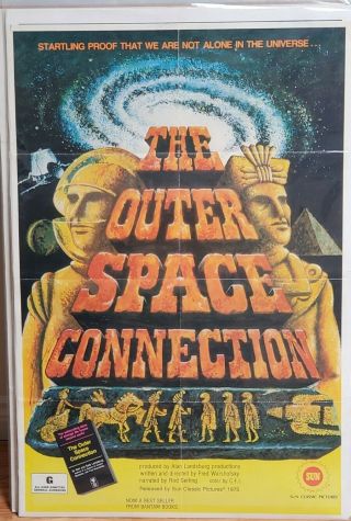 The Outer Space Connection (1975) One Sheet Movie Poster Rod Serling