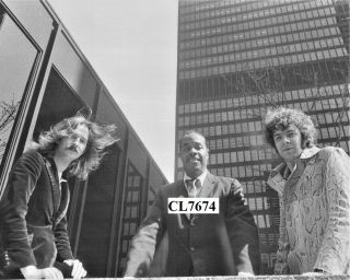 Eric Clapton Of The Cream,  Buddy Tate And Tom Rush In Toronto,  Canada Photo