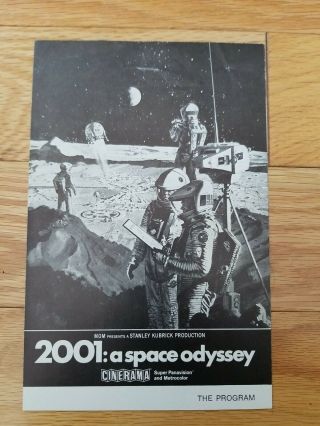 2001: A Space Odyssey Program Stanley Kubrick