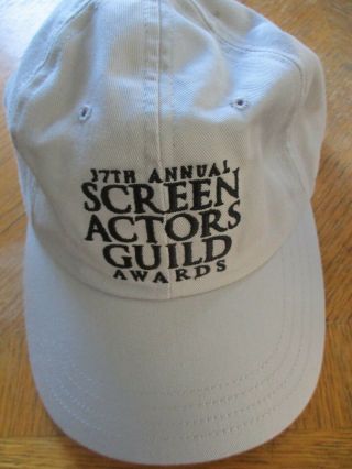 17th Annual Screen Actors Guild Awards 2011 Baseball Cap Rare Hollywood