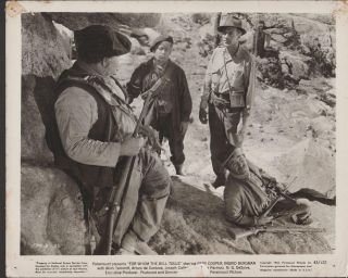 Gary Cooper Arturo De Córdova For Whom The Bell Tolls 1943 Movie Photo 16222