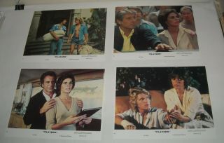 1979 Players Set Of 8 Color Lobby Cards - Ali Macgraw Dean Miller Martin Romance