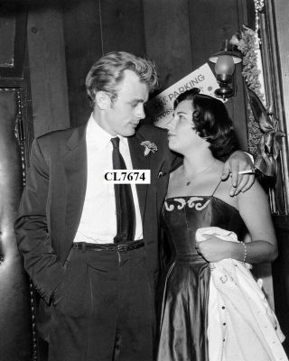 James Dean And Steffi Skolsky At A Hollywood Party Photo
