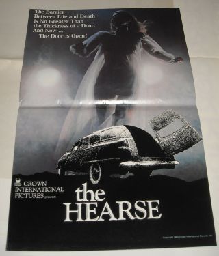 1980 The Hearse Promo Movie Pressbook Joseph Cotten Horror Trish Van Devere Gga