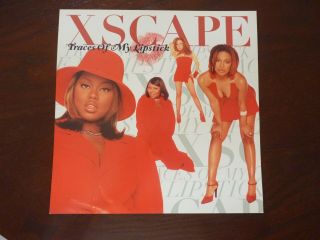 Xscape Traces Of My Lipstick Lp Record Photo Flat 12x12 Poster