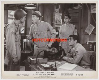 Dean Martin & Jerry Lewis At War With The Army 1958 8x10 Movie Photo