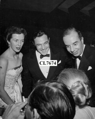 Gene Kelly With Wife Betsy Blair And Vincente Minnelli At Hollywood Party Photo