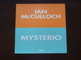 Ian McCulloch Mysterio LP Record Photo Flat 12x12 Poster 2