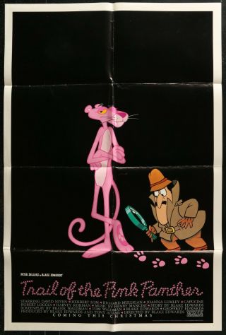 Trail Of The Pink Panther Peter Sellers 1982 1 Sheet Movie Poster 27 X 41 1