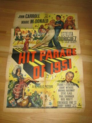 Hit Parade Of 1951 1sh 