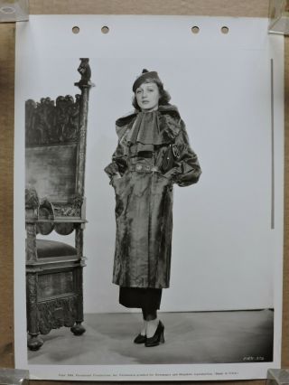 Frances Drake Dw Key Set Fashion Portrait Photo 1934 Paramount