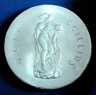 1966 Ireland - 10 Shilling (scilling) - Easter Uprising - Bu Silver - Beauty