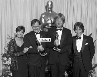 Carrie Fisher And Martin Short Present Oscar To John Lasseter And William Reeves