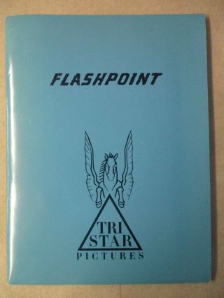 Vintage 1984 Flashpoint Movie Promo Press Kit 11 Photos Kurtwood Smith Rip Torn