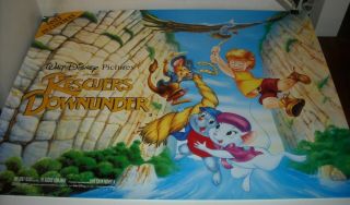 Rolled Walt Disney The Rescuers Down Under 30 X 40 Movie Poster Animated Mice