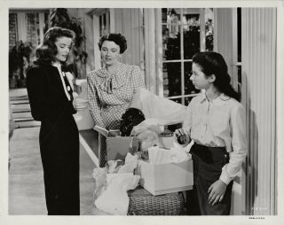 Katharine Hepburn,  Virginia Weidler Orig 1940 Photo The Philadelphia Story