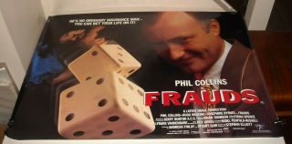 Rolled Frauds 30 X 40 Uk Movie Poster Phil Collins Hugo Weaving Josephine Byrnes