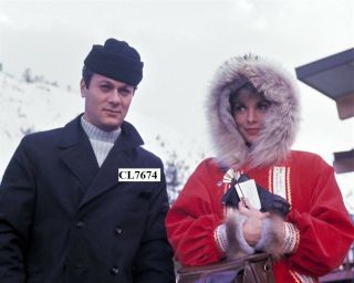 Tony Curtis With Janet Leigh At The 1960 Winter Olympic Games,  At Squaw Valley