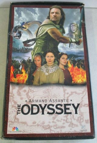 Armand Assante The Odyssey Press Kit With Pre Release Vhs Nbc 1997