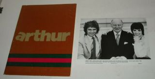 1981 Arthur Promo Movie Press Kit 9 Photos Dudley Moore Liza Minnelli Comedy