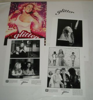 2001 Glitter Movie Press Kit 3 Photo Mariah Carey Max Beesley Da Brat Tia Texada