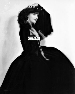 Greta Garbo In A Publicity Portrait For The Movie 