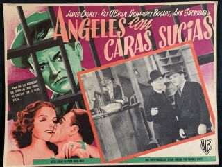 Angel With Dirty Faces James Cagney Ann Sheridan Lobby Card 1938