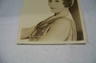 Old MGM Studio Photograph Alice Brady Metro Goldwyn Mayer Actress Photo 8 x 10 2
