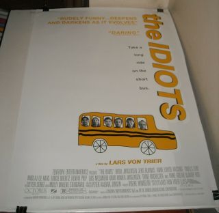 Rolled 2000 The Idiots Movie Poster Lars Von Trier Film Bodil Jorgensen