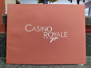 Casino Royale 007 James Bond Cd Press Kit,  Booklet Daniel Craig
