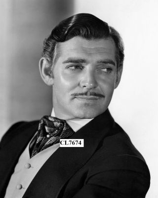 Clark Gable In The Movie " Gone With The Wind " Photo