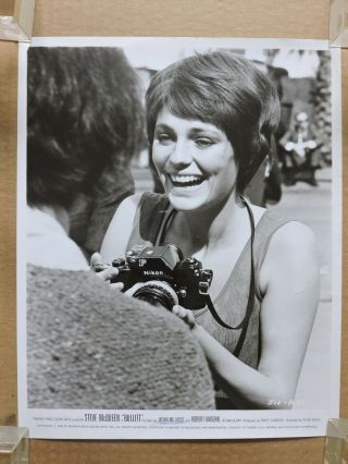 Jacqueline Bisset With A Camera Candid Photo 1969 Bullitt