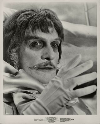 Vincent Price 1972 Portrait Dr.  Phibes Rises Again