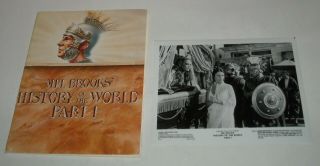 1981 Mel Brooks History Of The World Part I Promo Movie Press Kit 11 Photo