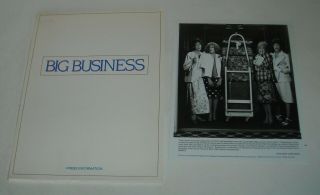 1988 Big Business Promo Movie Press Kit 5 Photos Bette Midler Lily Tomlin Comedy
